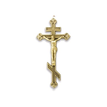 золотого латунного хреста F100