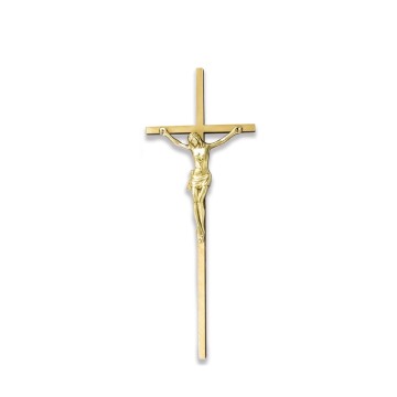 Золотий латунний хрест F95