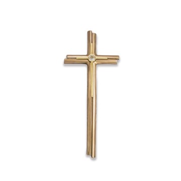 Латунний бронзовий хрест F88